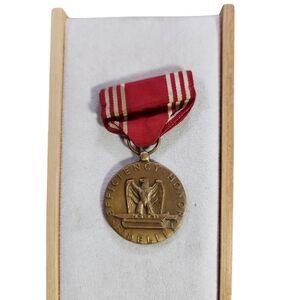 WWII Officially Named Army Good Conduct Medal 3"